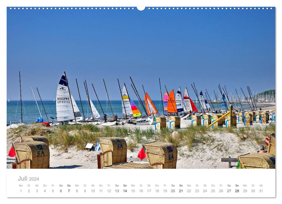 Grömitz - Ostseebad an der Sonnenseite (CALVENDO Premium Wandkalender 2024)