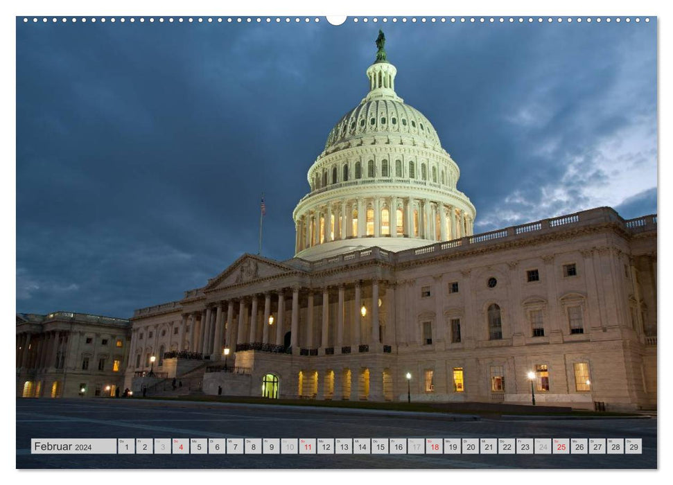 Washington D.C. (CALVENDO Premium Wandkalender 2024)