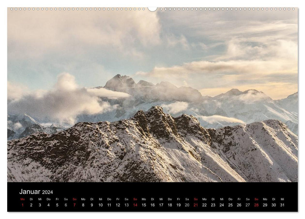 Im Allgäu bei Oberstdorf (CALVENDO Wandkalender 2024)