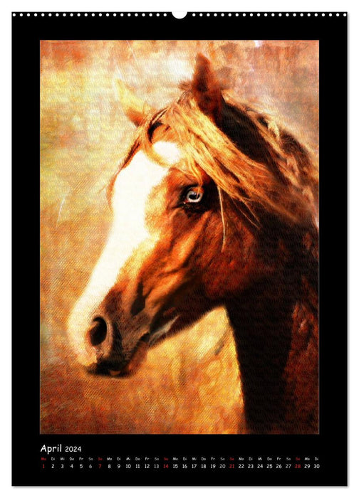 Art Horse 2024 (CALVENDO Wandkalender 2024)