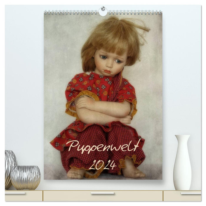 Puppenwelt 2024 (CALVENDO Premium Wandkalender 2024)