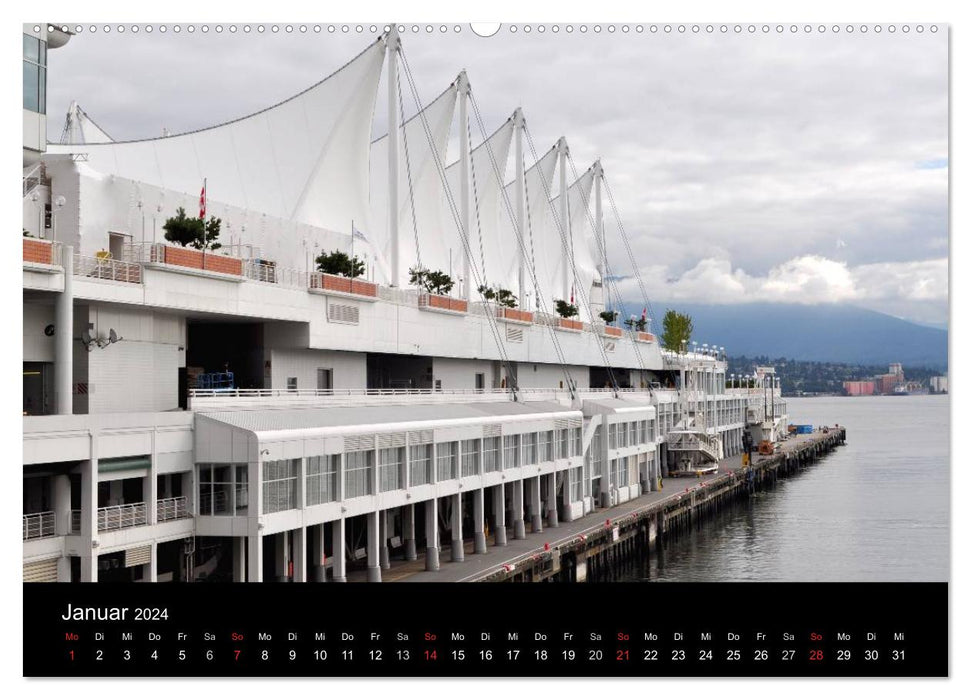 Vancouver und Vancouver Island 2024 (CALVENDO Wandkalender 2024)
