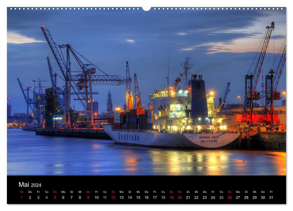 Hamburg (CALVENDO Wandkalender 2024)