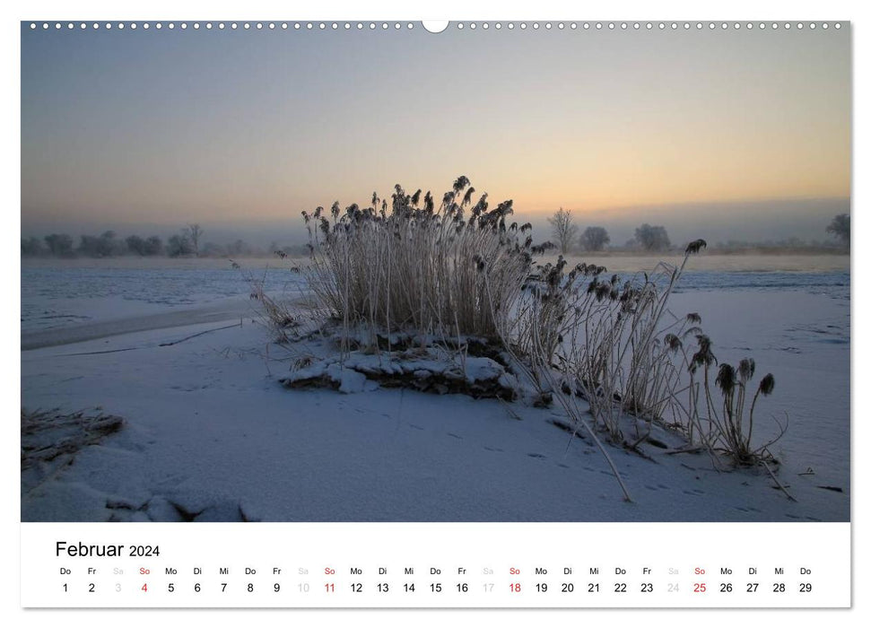 Morgenstimmungen 2024 (CALVENDO Wandkalender 2024)