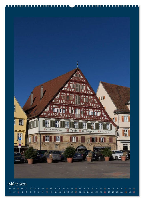 Esslingen am Neckar - Sehenswertes (CALVENDO Wandkalender 2024)