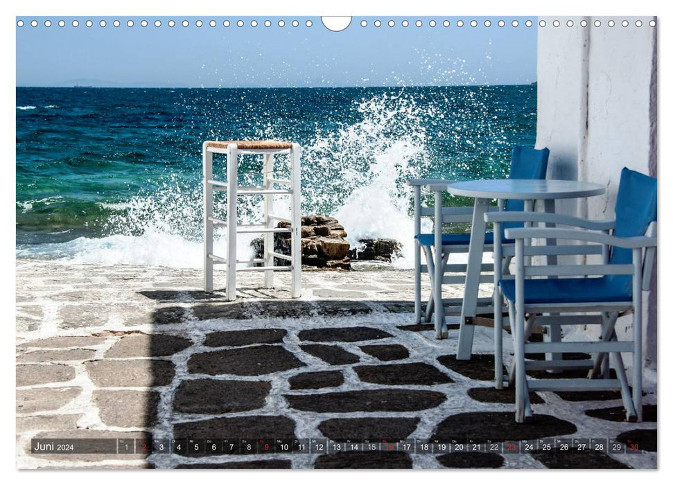 Moments grecs (calendrier mural CALVENDO 2024) 