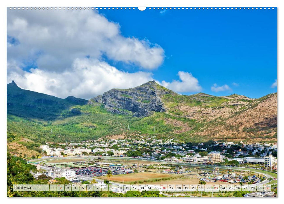Mauritius - Perle im Indischen Ozean (CALVENDO Wandkalender 2024)