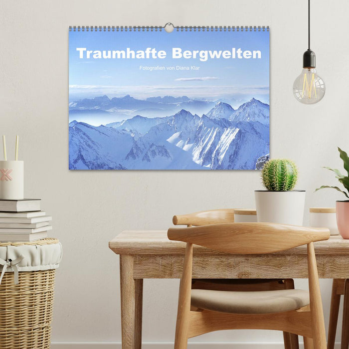 Traumhafte Bergwelten (CALVENDO Wandkalender 2024)