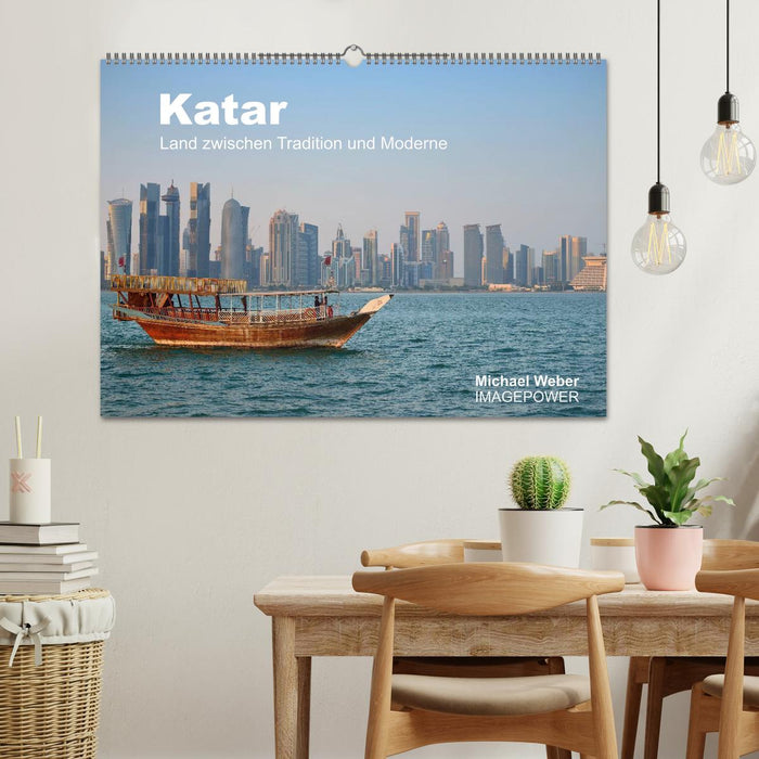 Katar - Land zwischen Tradition und Moderne (CALVENDO Wandkalender 2024)