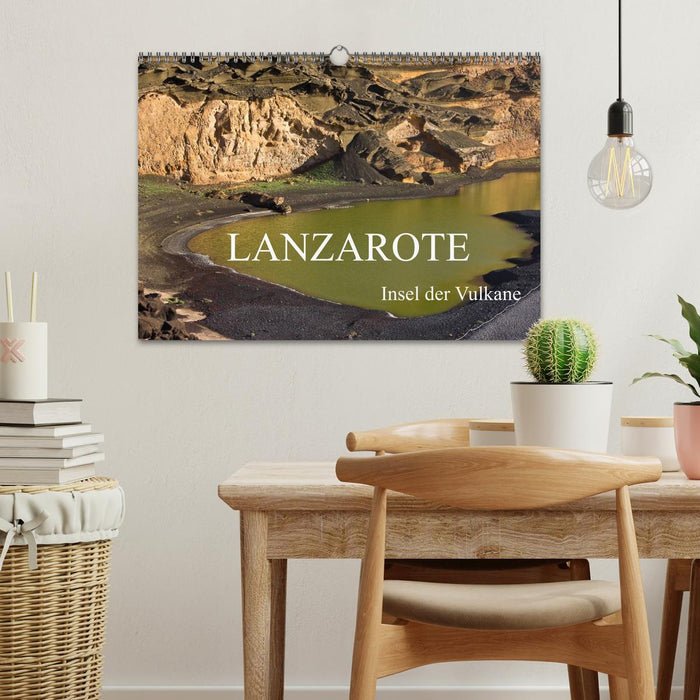Lanzarote - Insel der Vulkane (CALVENDO Wandkalender 2024)