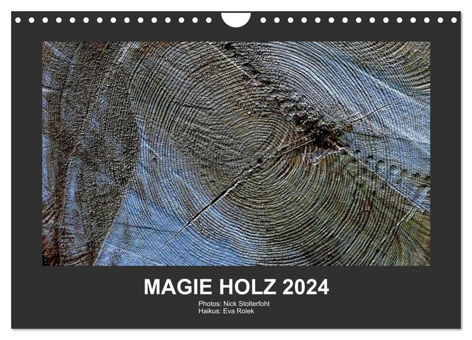MAGIE HOLZ 2024 (CALVENDO Wandkalender 2024)