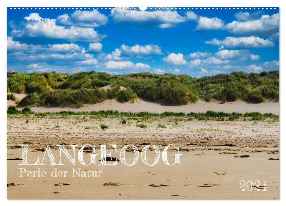 Langeoog - Perle der Natur (CALVENDO Wandkalender 2024)