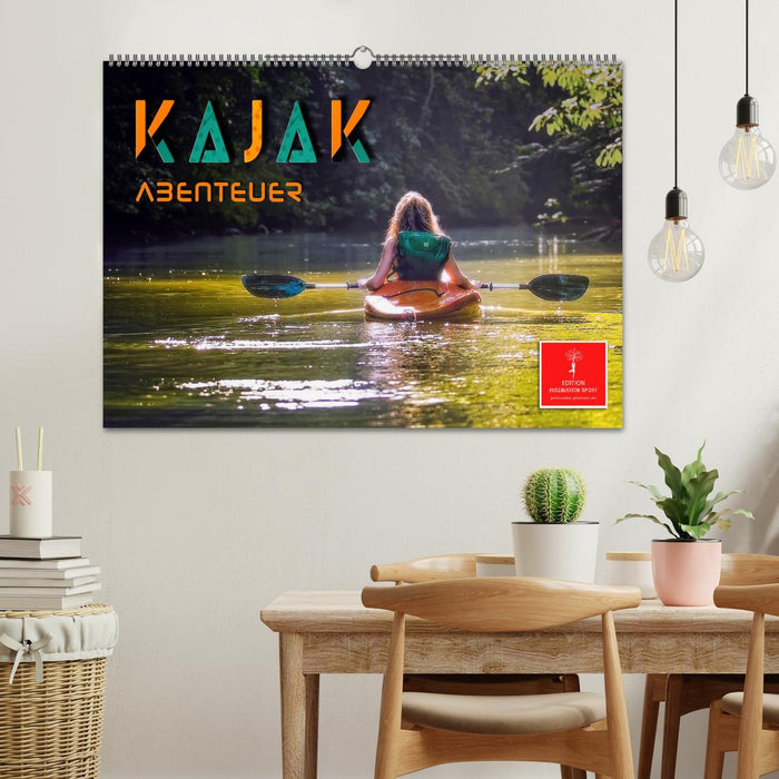 Kajak Abenteuer (CALVENDO Wandkalender 2024)