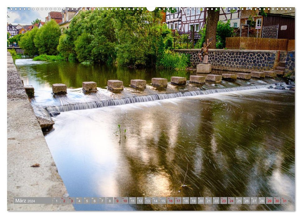 Ein Blick auf Lauterbach in Hessen (CALVENDO Wandkalender 2024)