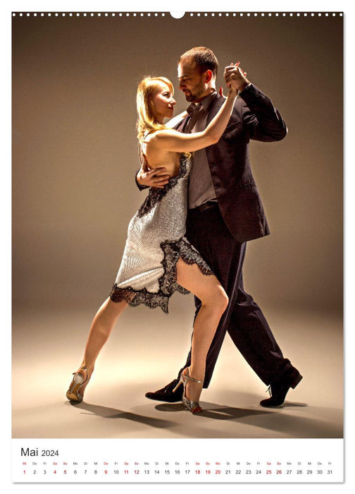Leidenschaftlicher Tango (CALVENDO Premium Wandkalender 2024)