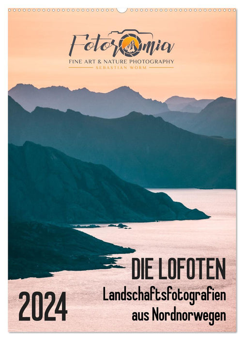 The Lofoten - landscape photographs from Northern Norway (CALVENDO wall calendar 2024) 