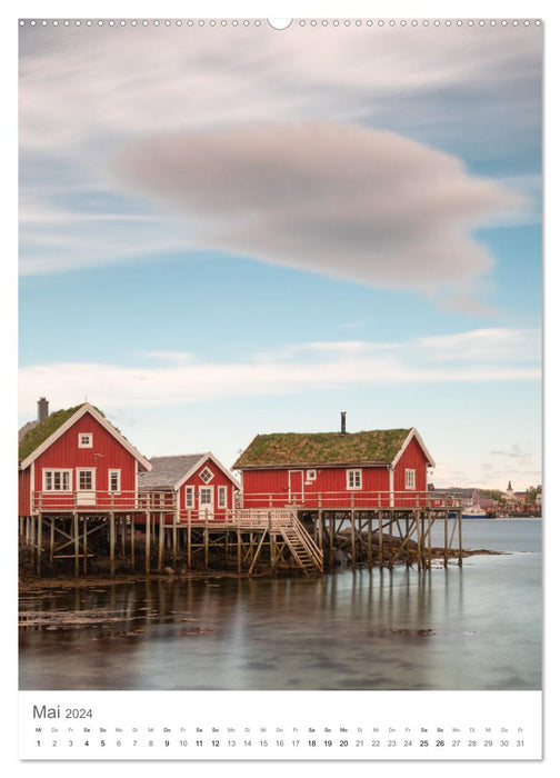 Die Lofoten – Landschaftsfotografien aus Nordnorwegen (CALVENDO Wandkalender 2024)