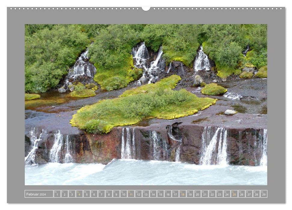 Iceland Island of Diversity (CALVENDO Premium Wall Calendar 2024) 