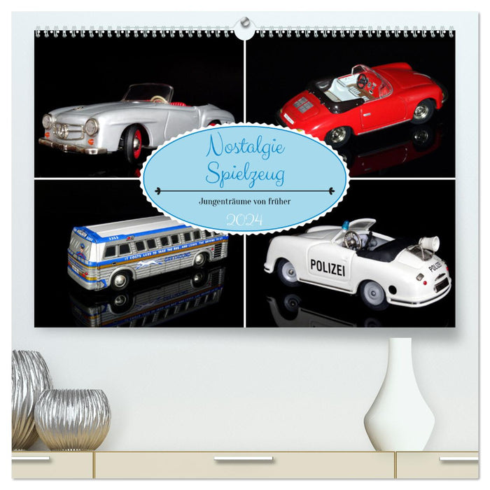 Nostalgic toys (CALVENDO Premium wall calendar 2024) 