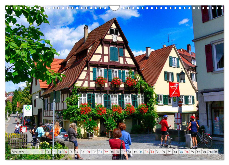 Half-timbered structure in southern Germany (CALVENDO wall calendar 2024) 