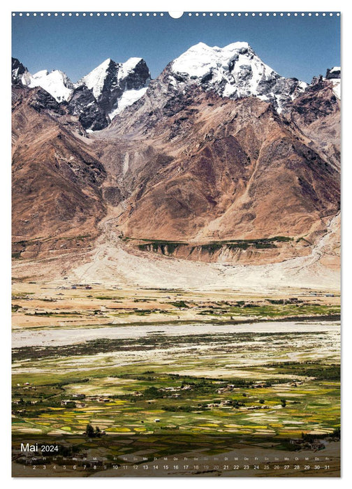 Die höchsten Gebirgslandschaften der Welt Himalaya-Karakoram (CALVENDO Premium Wandkalender 2024)