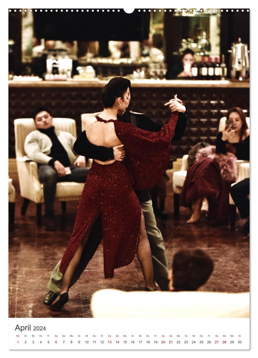 Passionate tango (CALVENDO wall calendar 2024) 