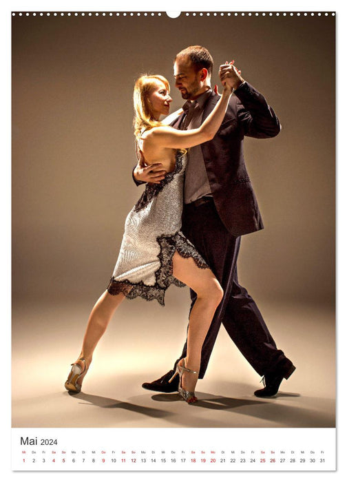 Passionate tango (CALVENDO wall calendar 2024) 