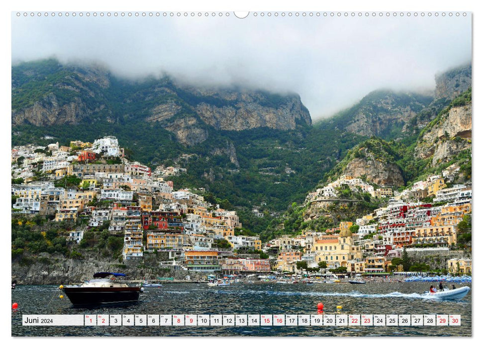 Fantastic CAMPANIA, a journey from Vesuvius to Sorrento (CALVENDO wall calendar 2024) 