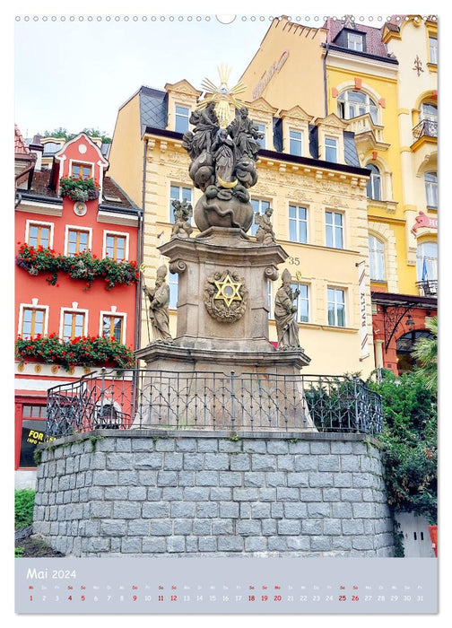 Karlovy Vary - magnifique et élégant (Calendrier mural CALVENDO Premium 2024) 