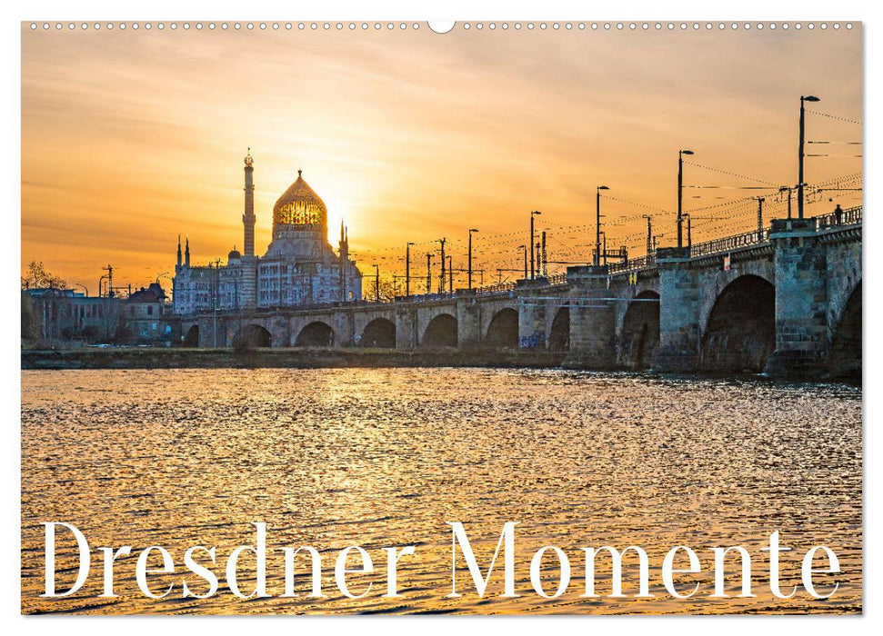 Dresdner Momente (CALVENDO Wandkalender 2024)