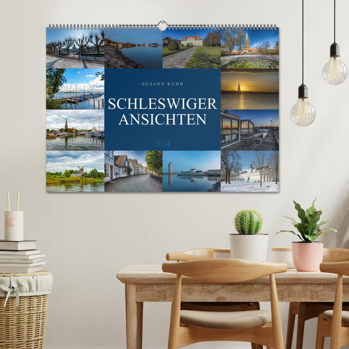 Schleswiger Ansichten (CALVENDO Wandkalender 2024)