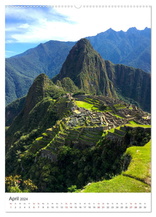 Eine Abenteuerreise durch Peru (CALVENDO Wandkalender 2024)