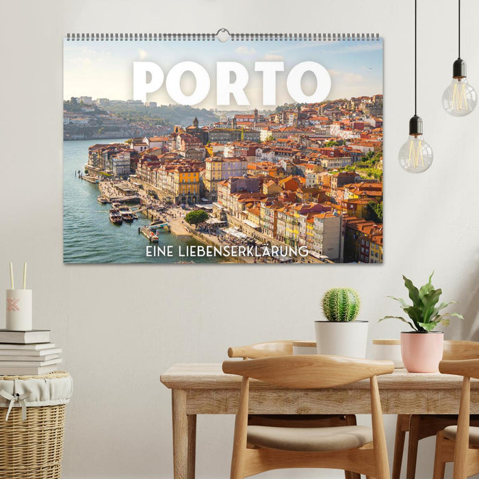 Porto - Une déclaration d'amour (Calendrier mural CALVENDO 2024) 
