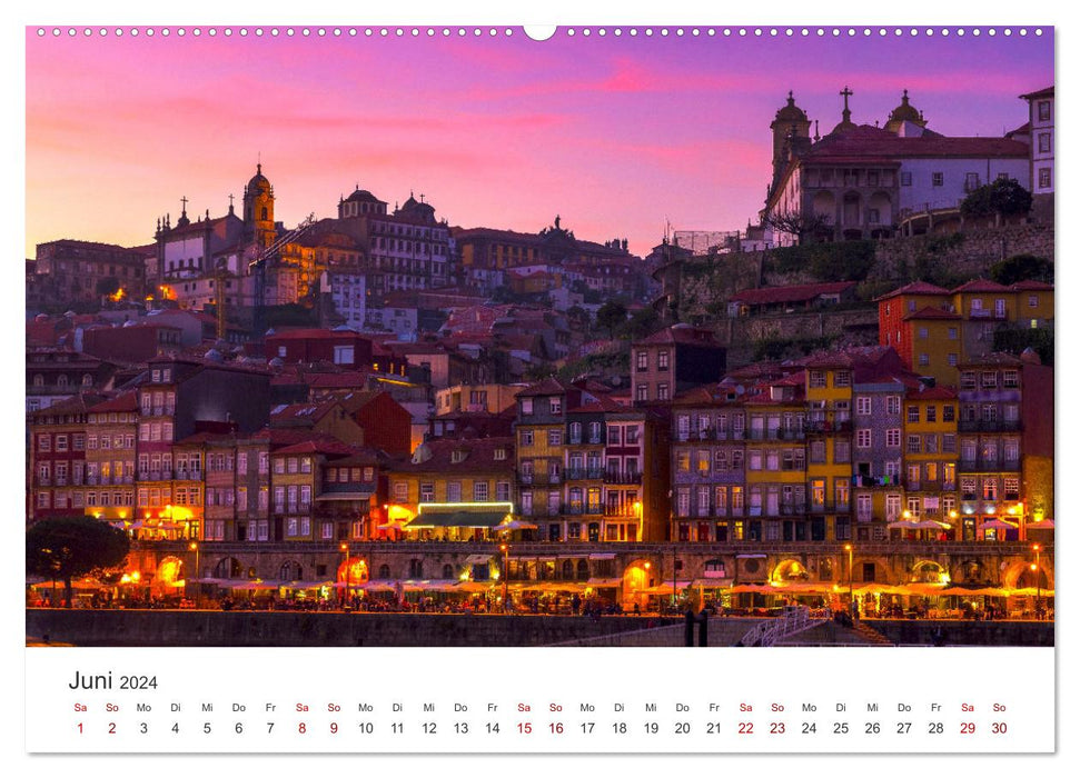Porto - Eine Liebeserklärung (CALVENDO Wandkalender 2024)