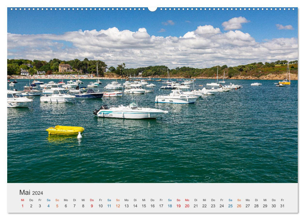 Cornouaille - Un voyage dans le sud-ouest de la Bretagne (Calendrier mural Premium CALVENDO 2024) 