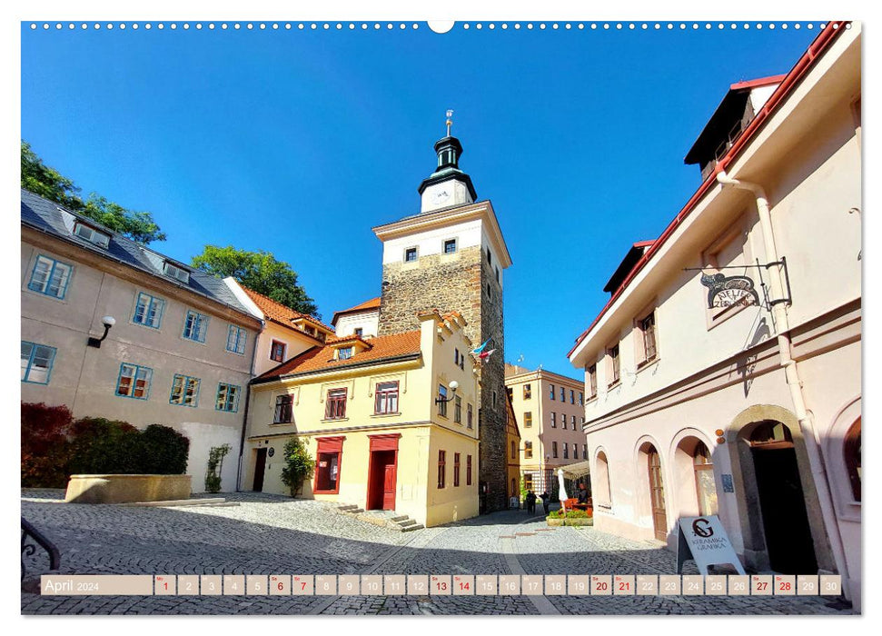 Loket - Das böhmische Rothenburg (CALVENDO Wandkalender 2024)