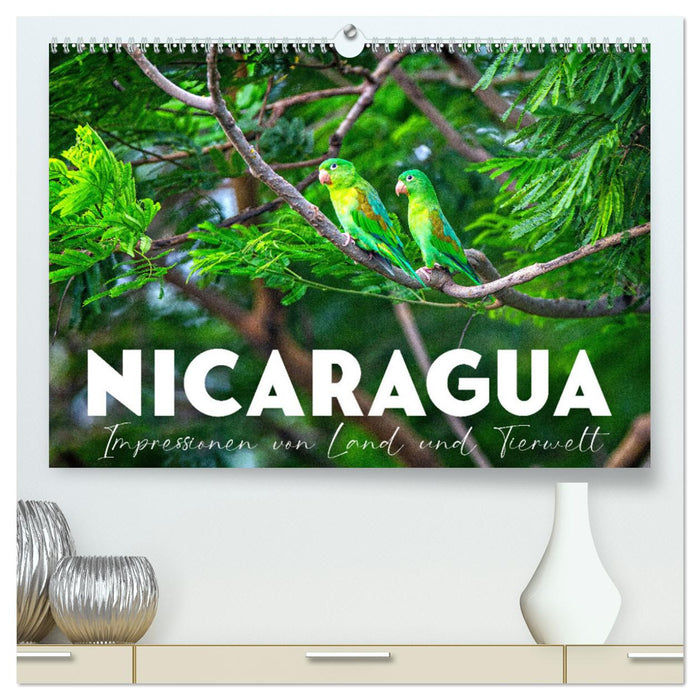 Nicaragua - impressions du pays et de la faune. (Calendrier mural CALVENDO Premium 2024) 