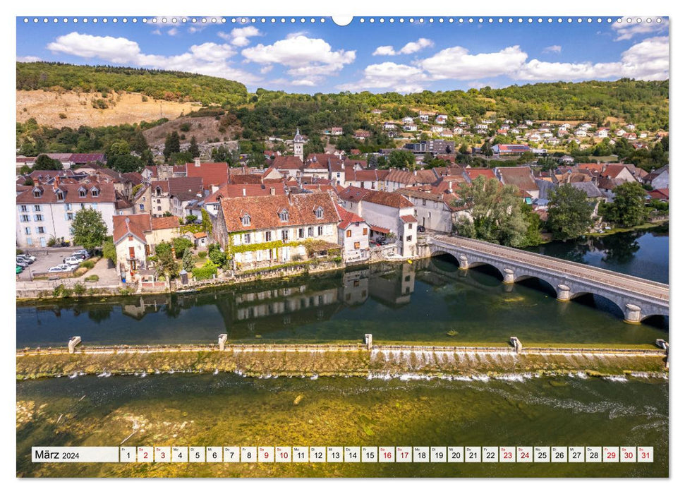 Frankreich - Franche-Comté (CALVENDO Wandkalender 2024)