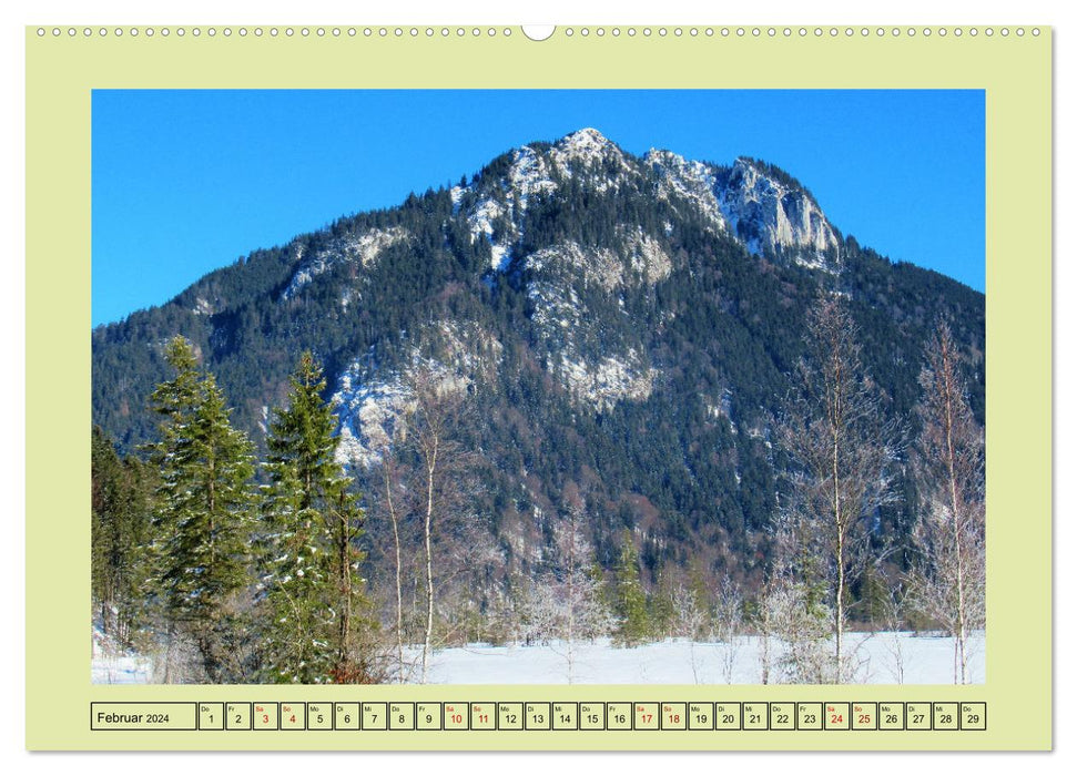 Bergwandern in den Alpen - vom Tal bis zum Gipfel (CALVENDO Wandkalender 2024)