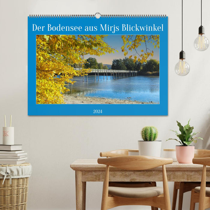 Der Bodensee aus Mirjs Blickwinkel (CALVENDO Wandkalender 2024)