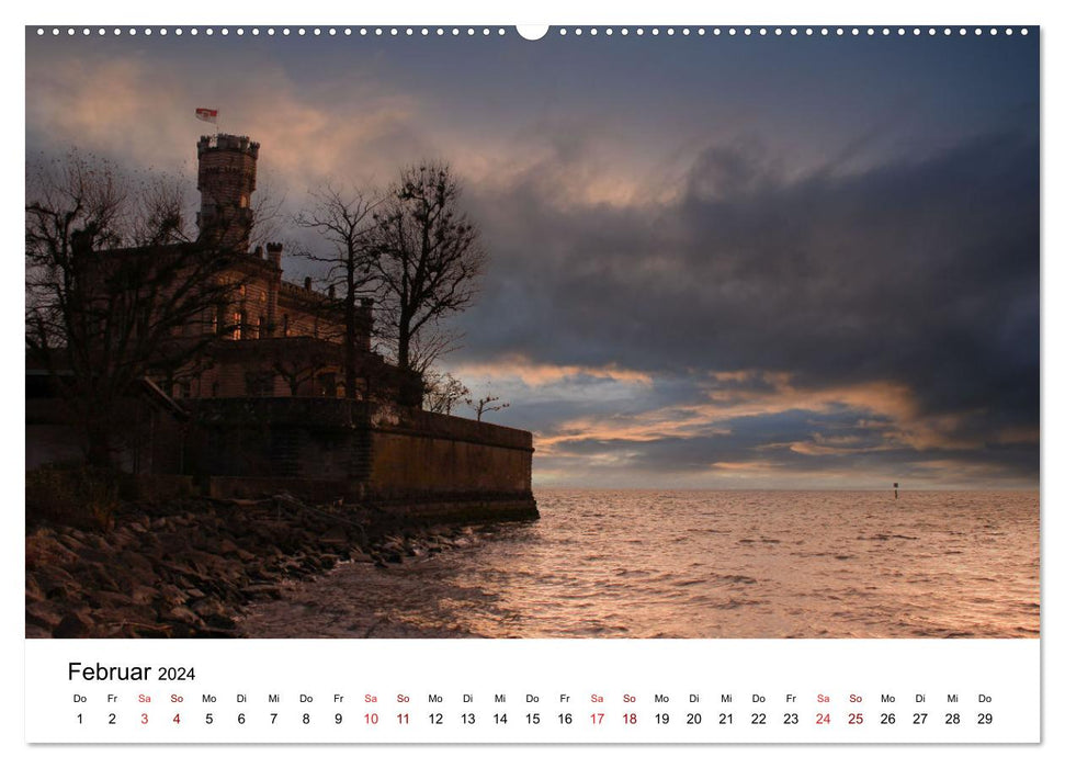 Der Bodensee aus Mirjs Blickwinkel (CALVENDO Wandkalender 2024)