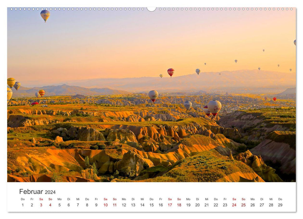 Fascination Türkiye (Calendrier mural CALVENDO Premium 2024) 