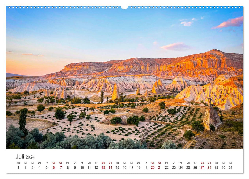 Fascination Türkiye (Calendrier mural CALVENDO Premium 2024) 