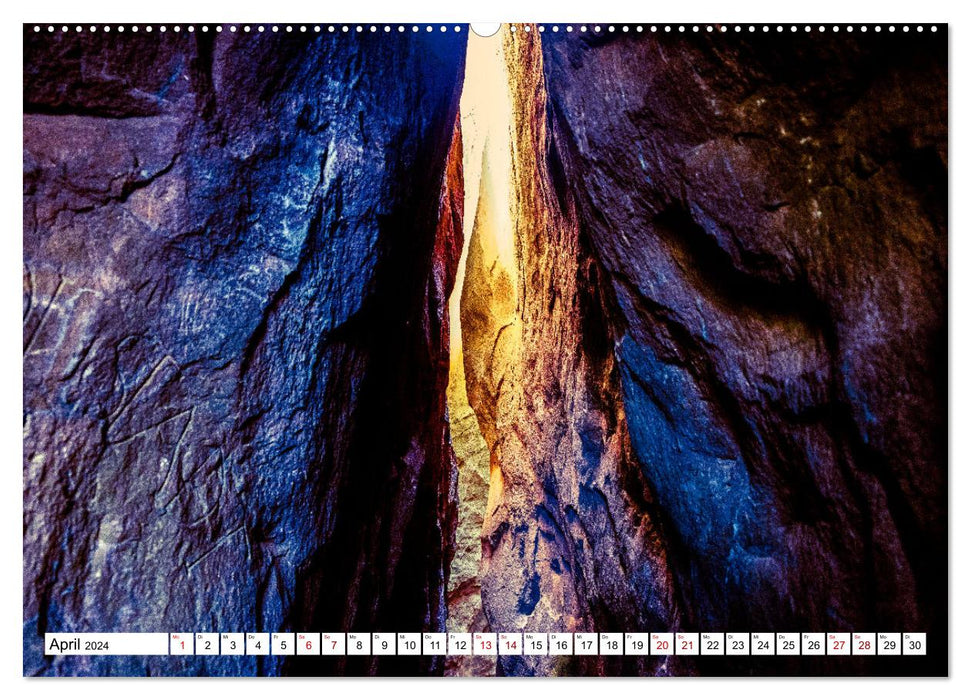 Mystischer Malerweg (CALVENDO Premium Wandkalender 2024)