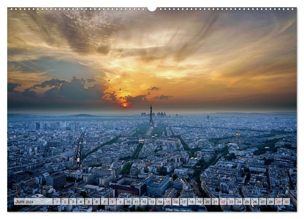 Metropolen - Weltstädte im magischen Licht (CALVENDO Premium Wandkalender 2024)
