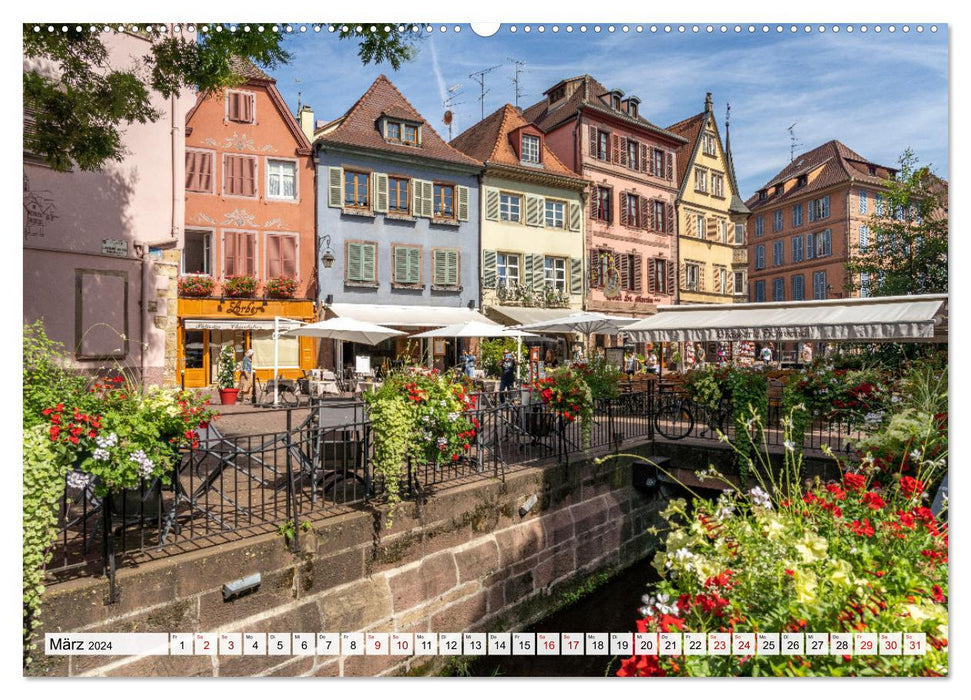 Frankreich - Elsass - Colmar (CALVENDO Wandkalender 2024)