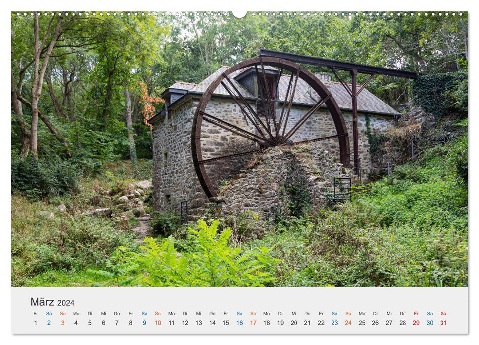 Cornouaille - Ein Ausflug in den Südwesten der Bretagne (CALVENDO Wandkalender 2024)