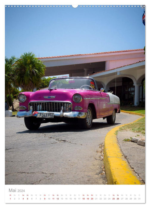 Old Cars of Cuba (CALVENDO Premium Wandkalender 2024)