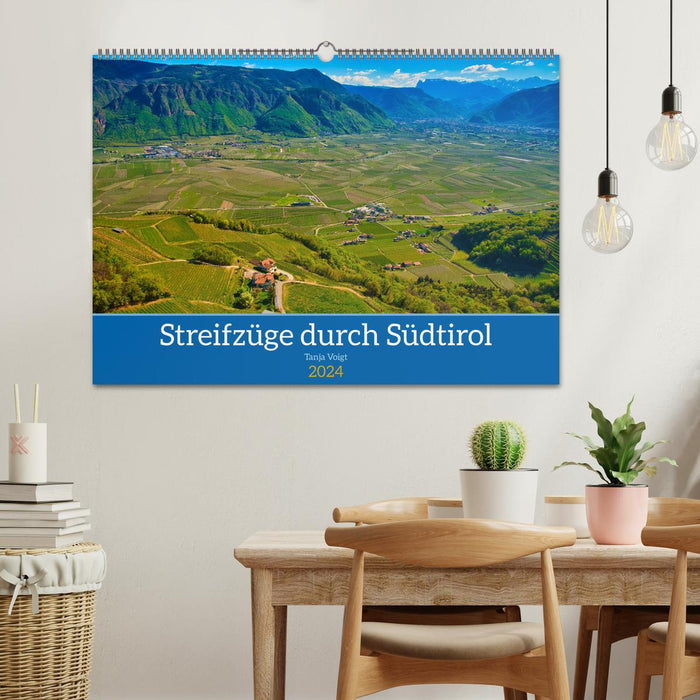 Streifzüge durch Südtirol (CALVENDO Wandkalender 2024)