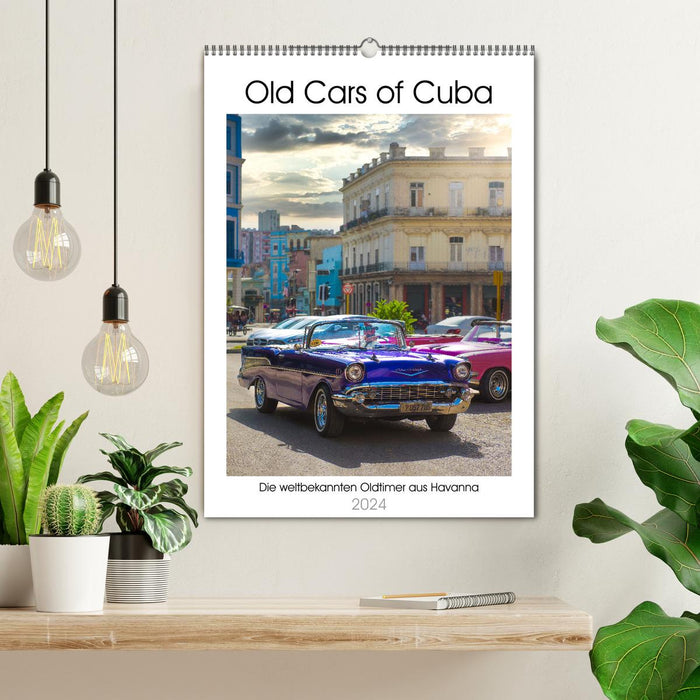 Old Cars of Cuba (CALVENDO Wandkalender 2024)